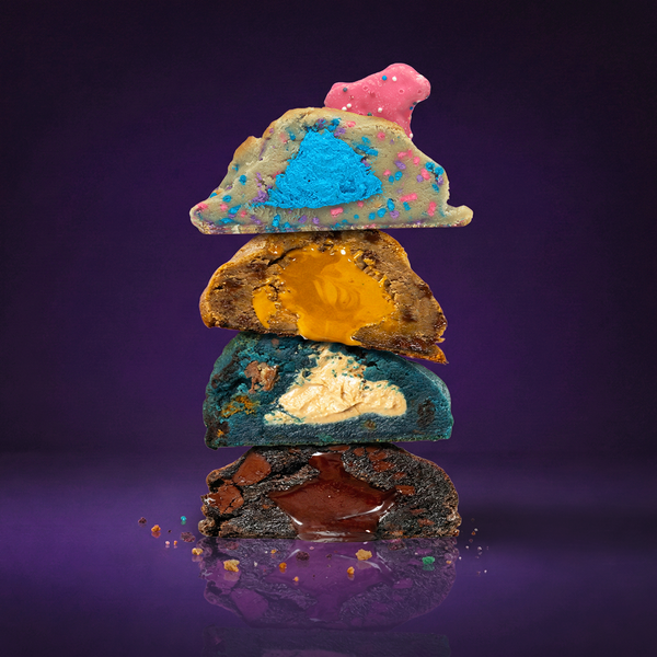 Fat & Weird Cookie best sellers pack — assorted gourmet stuffed cookies with rich fillings