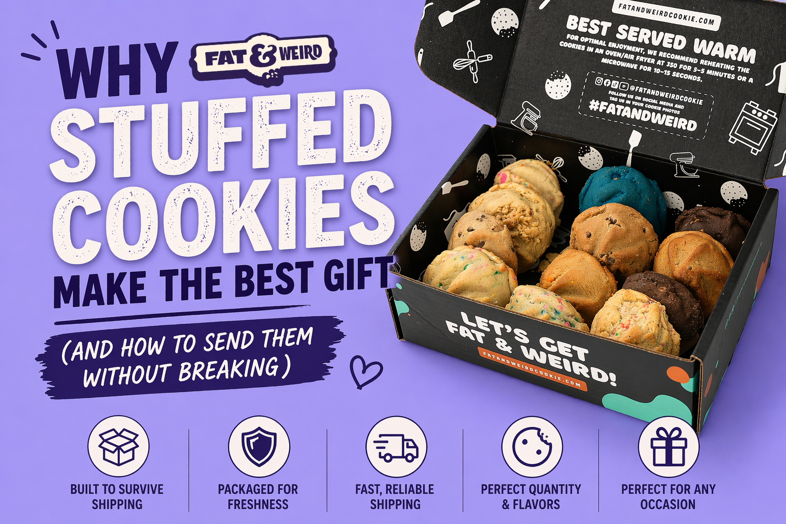 Why Stuffed Cookies Are the Best Gift | Fat & Weird Cookie