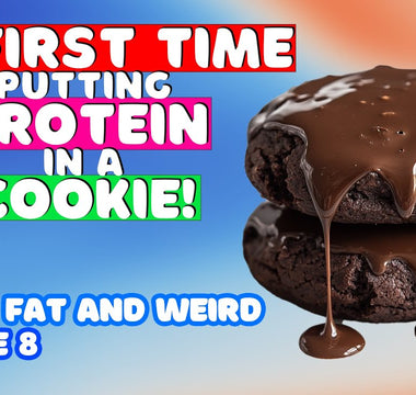 Our FIRST TIME putting PROTEIN in a COOKIE!