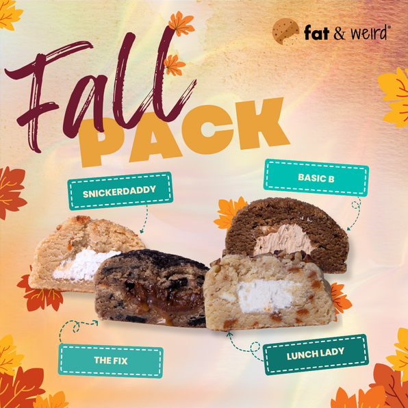 Stuffed Gourmet Cookie Packs – Fat & Weird Cookie