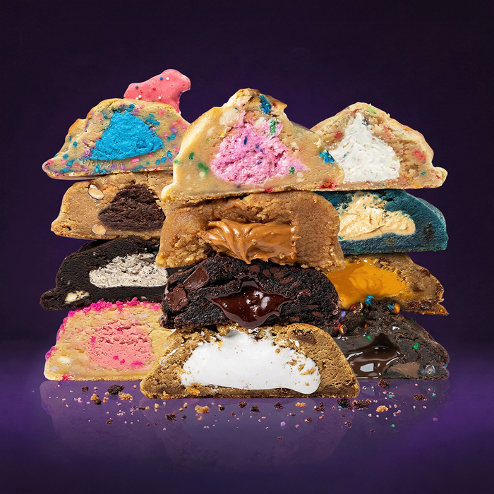 Fat & Weird Cookie Favorites Pack Gourmet Stuffed Cookies Gift Box