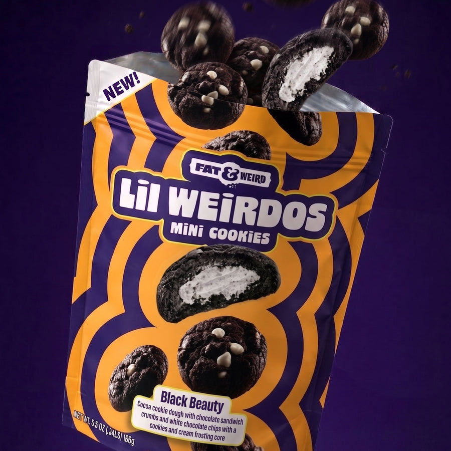 Lil Weirdos Mini Cookies - Black Beauty