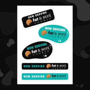 Now Serving - Sticker Sheet