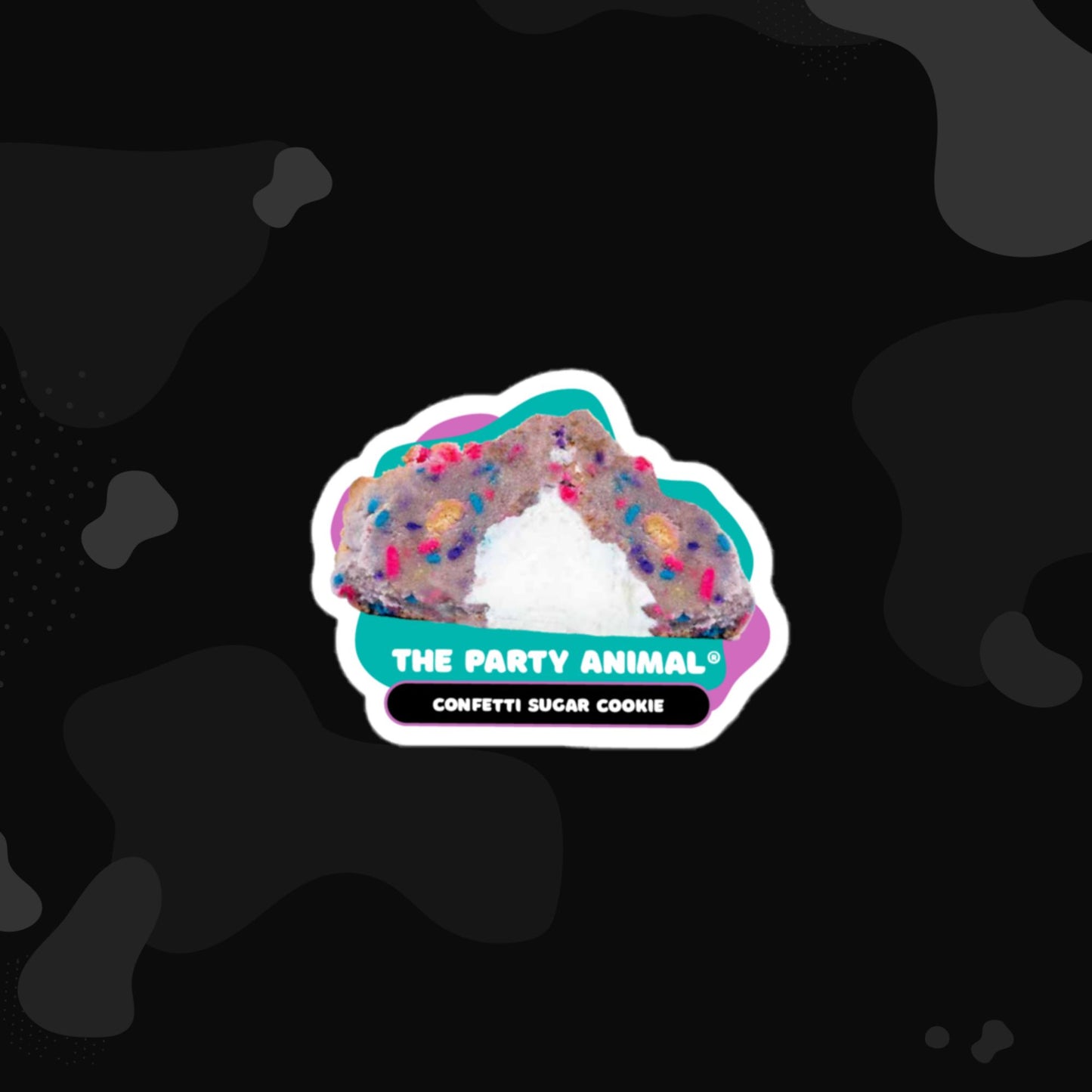 The Party Animal Die-Cut Sticker