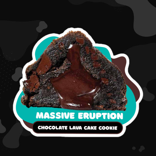 Massive Eruption Die-Cut Sticker
