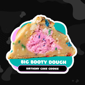Big Booty Dough Die-Cut Sticker