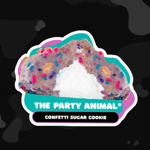 The Party Animal Die-Cut Sticker