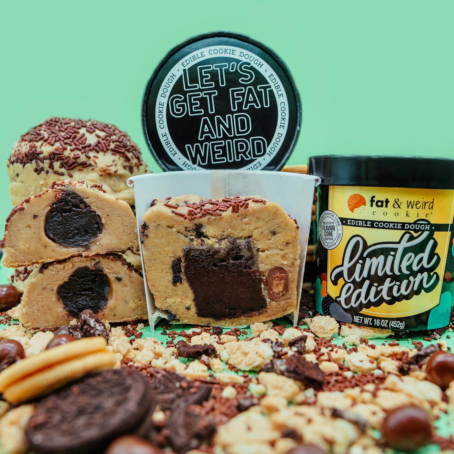 Limited Edition Edible Cookie Dough - BBW Cookie Dough Fat & Weird Cookie 