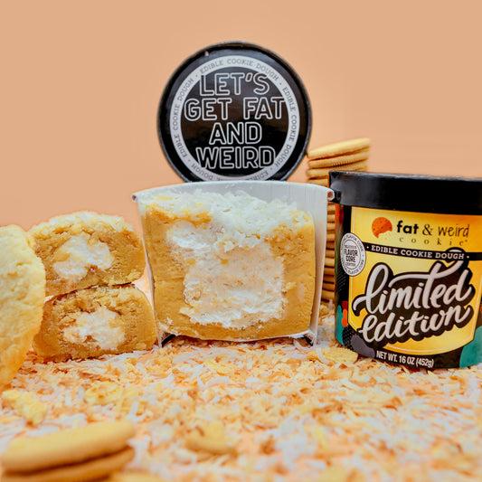 Limited Edition Edible Cookie Dough - Coco Loco Cookie Dough Fat & Weird Cookie 