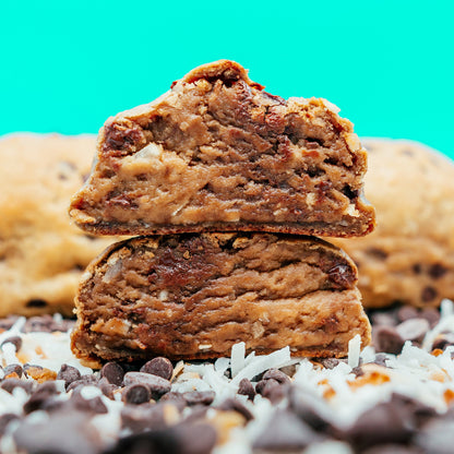 The Imposter Chocolate chip Vegan cookie with coconut 