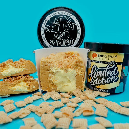 Limited Edition Edible Cookie Dough - Me So Corny Cookie Dough Fat & Weird Cookie 