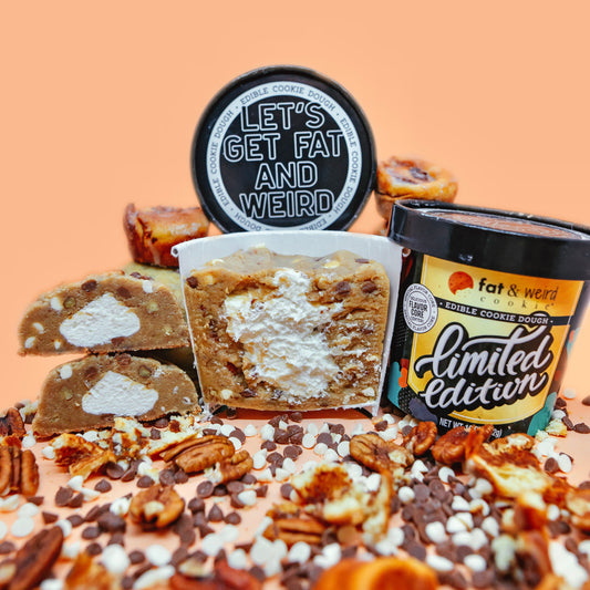Limited Edition Edible Cookie Dough - The Lunch Lady Cookie Dough Fat & Weird Cookie 