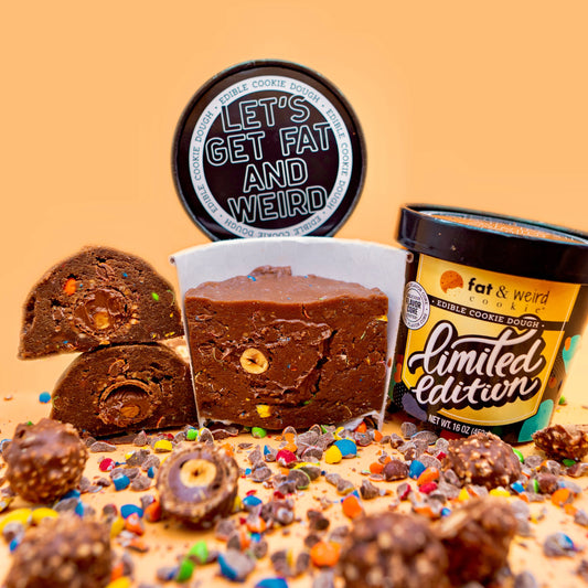 Limited Edition Edible Cookie Dough - Nutellabolic Cookie Dough Fat & Weird Cookie 