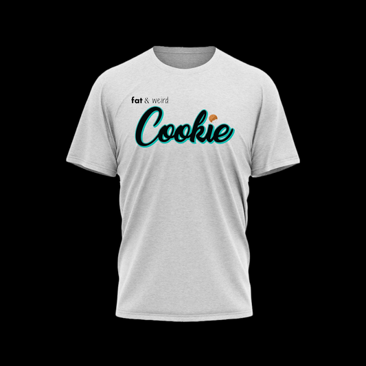 Cookie Cursive Shirt - Gray