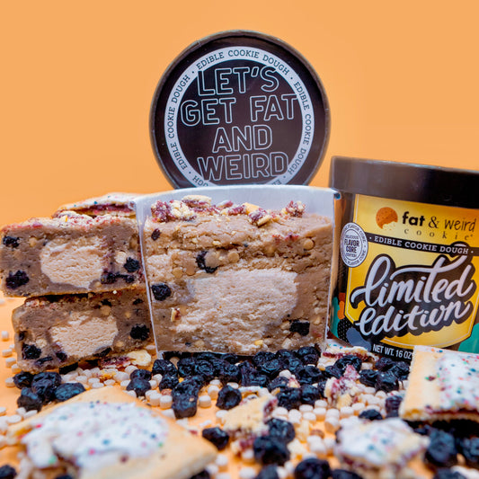 Limited Edition Edible Cookie Dough - Breakfast in Bed Cookie Dough Fat & Weird Cookie 