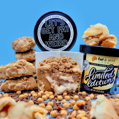 Limited Edition Edible Cookie Dough - 'Merican Pie Cookie Dough Fat & Weird Cookie 