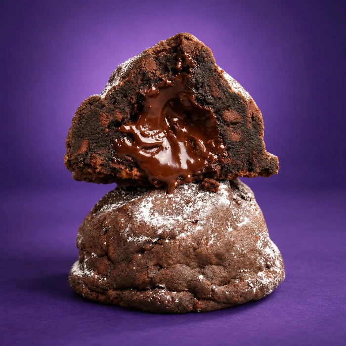 Massive Eruption stuffed cookie