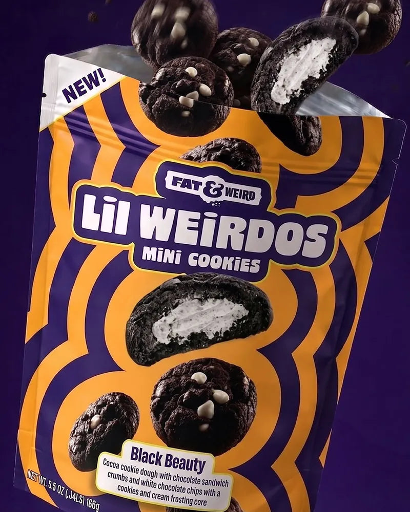 Black Beauty Lil Weirdos Mini Cookies bag