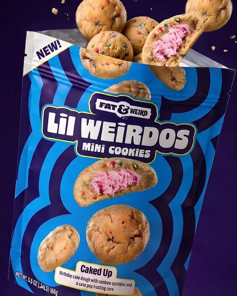 Caked Up Lil Weirdos Mini Cookies bag